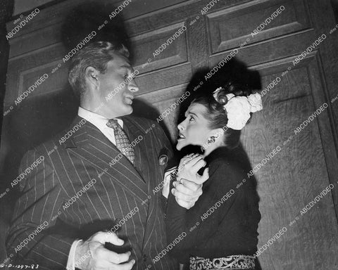 crp-06402 1946 Forrest Tucker, Trudy Marshall scene c film Talk About a Lady crp-06402