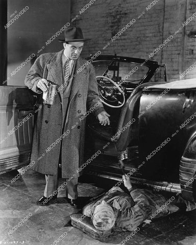 crp-06440 1946 Richard Lane in the auto garage film Talk About a Lady crp-06440