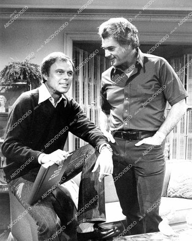 crp-06513 1970's director maybe w actor on set TV The Young and the Restless crp-06513