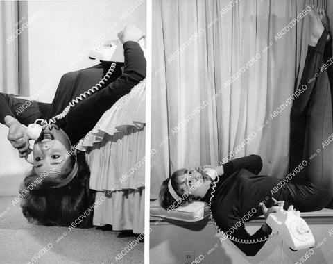 crp-06569 1964 pretty Debbie Watson cute teen on the telephone TV Karen crp-06569