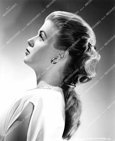 crp-06593 1947 lovely profile Nancy Saunders portrait film It Had to Be You crp-06593
