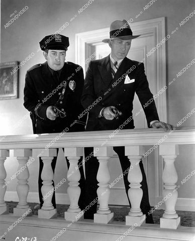 crp-06607 1933 ori gphoto Tim McCoy and actor film Police Car 17 crp-06607