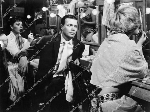 crp-06627 1962 Karlheinz Bohm in dancers dressing room film Playgirl After Dark crp-06627