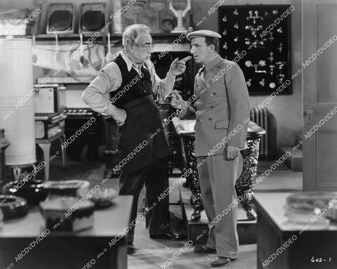 crp-06677 1932 Jimmy Durante, Paul Porcasi film The Passionate Plumber crp-06677