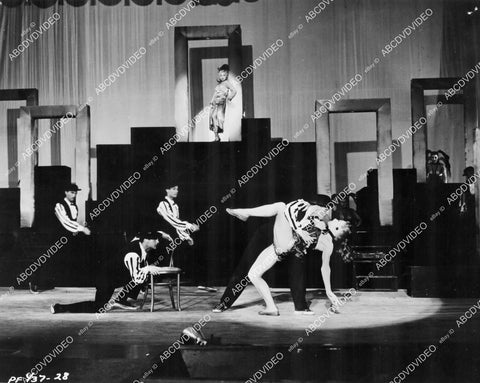 crp-06715 1955 Martha Hyer and specialty dancers film Paris Follies of 1956 crp-06715