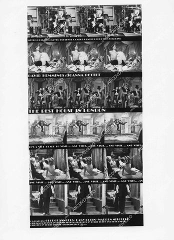 crp-00672 1969 dblwt photo odd ad David Hemmings Joanna Pettet film The Best House in London crp-00672