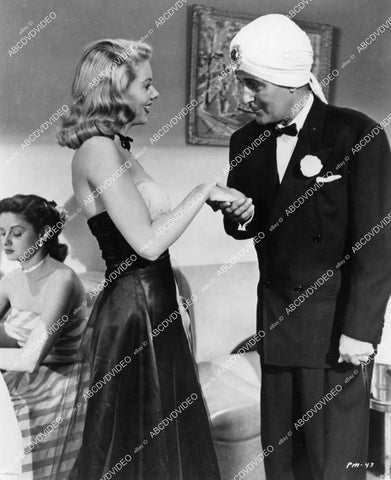 crp-06768 1953 beautiful Barbara Lawrence, Tom Conway film Paris Model crp-06768