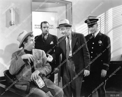 crp-06800 1936 James Dunn, Andy Devine, J Farrell MacDonald film Mysterious Crossing crp-06800