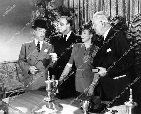 crp-06841 1944 Hugh Herbert, Alan Mowbray, Marjorie Gateson, Thurston Hall film Ever Since Venus crp-06841