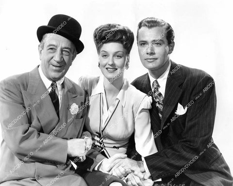 crp-06843 1944 Hugh Herbert, Ann Savage, Ross Hunter portrait film Ever Since Venus crp-06843