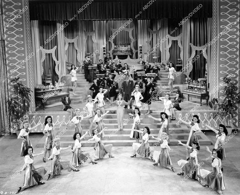 crp-06852 1944 music Ina Ray Hutton & all girl band w specialty dancers film Ever Since Venus crp-06852