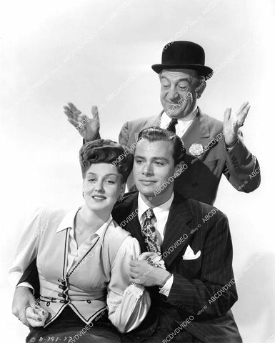 crp-06882 1944 Ann Savage, Ross Hunter, Hugh Herbert portrait film Ever Since Venus crp-06882