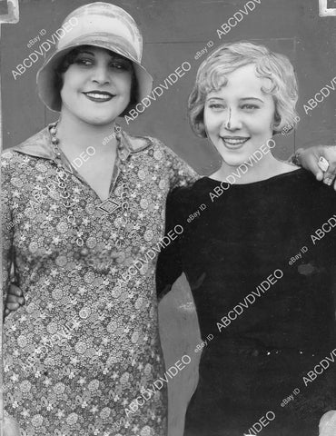 crp-00694 1928 news photo Sally Rand Lina Basquette new president WAMPAS Baby Stars crp-00694