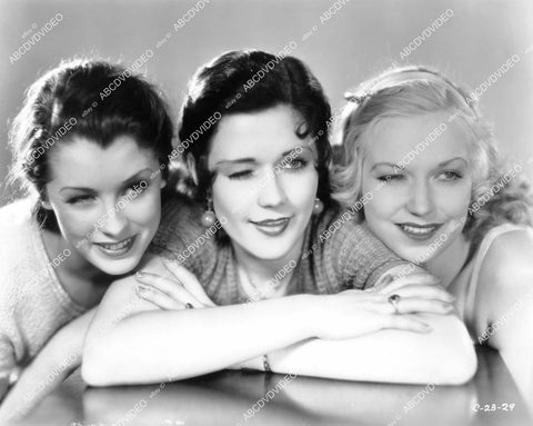 crp-07030 1932 pre-code cuties Evalyn Knapp, Astrid Allwyn, Barbara Weeks, Gloria Shea film The Night Mayor crp-07030
