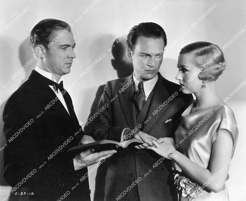 crp-07031 1932 Lee Tracy, Evalyn Knapp, Don Dillaway film The Night Mayor crp-07031