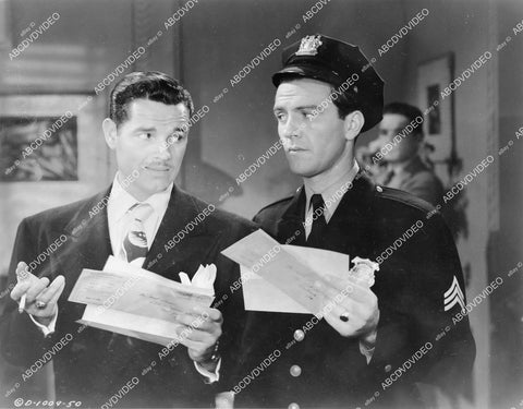 crp-07147 1944 Tom Neal, Hugh Beaumont film The Racket Man crp-07147