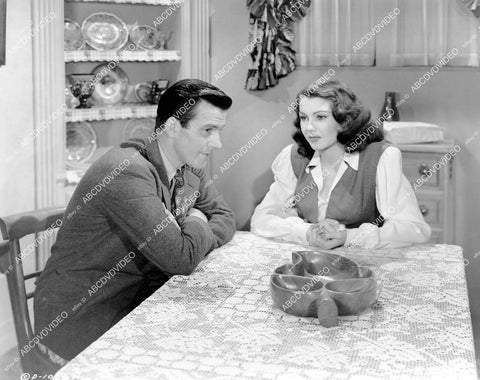 crp-07165 1944 Hugh Beaumont, Jeanne Bates film The Racket Man crp-07165