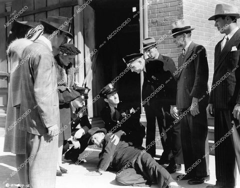 crp-07169 1944 John Tyrrell, Dick Jensen and cast film The Racket Man crp-07169