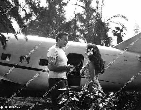 crp-07181 1950 Jon Hall, Susan Cabot film On the Isle of Samoa crp-07181