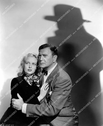 crp-07210 1946 Richard Dix, Helen Mowery Whistler film Mysterious Intruder crp-07210