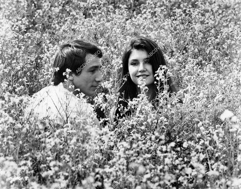 crp-07280 1973 Johnny Crawford, Victoria Principal out in the flowers film The Naked Ape crp-07280