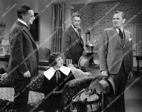 crp-07310 1934 Henry Kolker, Arline Judge and actors film Name the Woman crp-07310