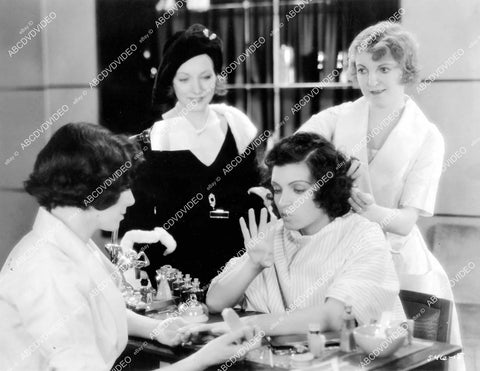 crp-07317 1931 Karen Morley takes Conchita Montenegro to beauty shop film Never the Twain Shall Meet crp-07317
