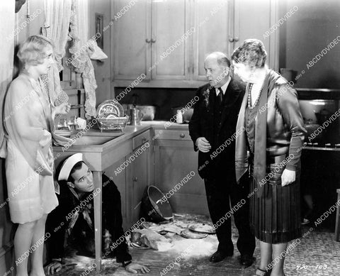 crp-07341 1929 Anita Page, William Haines, J.C. Nugent, Edythe Chapman film Navy Blues crp-07341