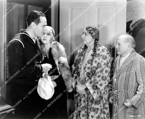 crp-07361 1929 Anita Page, William Haines, J.C. Nugent, Edythe Chapman film Navy Blues crp-07361