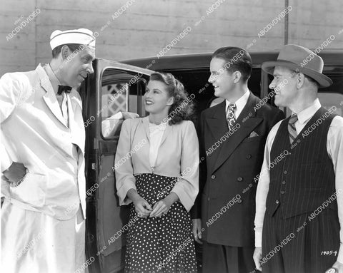 crp-07391 1943 Edward Norris, Vivian Austin, Bill Dunn, Tom Dugan film Night Club Girl crp-07391