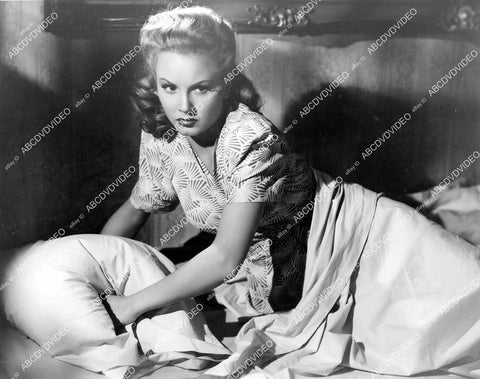 crp-07506 1942 beautiful Janet Blair can't get to sleep film My Sister Eileen crp-07506