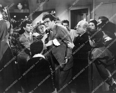 crp-07508 1942 Rosalind Russell, Elizabeth Patterson, Lewis Howard, Grant Mitchell film My Sister Eileen crp-07508