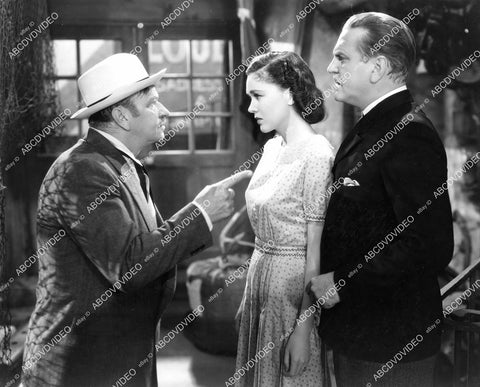 crp-07553 1938 Wallace Beery, Frank Morgan, Maureen O'Sullivan film Port of Seven Seas crp-07553