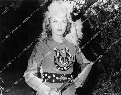 crp-07571 1955 beautiful Phyllis Coates serial film Panther Girl of the Kongo crp-07571