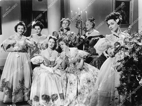 crp-07619 1960 Greer Garson, Marsha Hunt, Heather Angel, Mary Boland and cast film Pride and Prejudice crp-07619