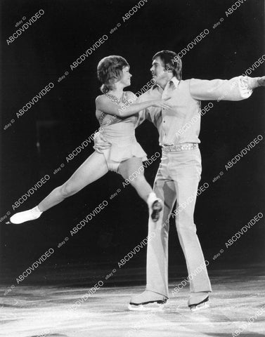 crp-07707 1972 ice skaters Cynthia & Ronald Kauffman TV ABC's Wide World of Sports crp-07707