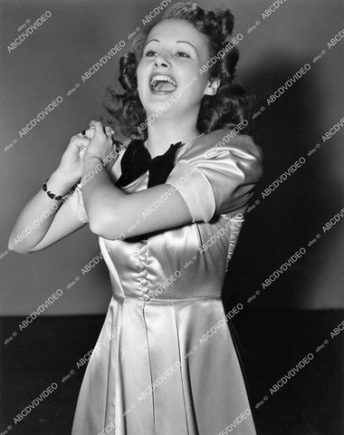 crp-07729 1938 Lynne Carver singing away portrait film Everybody Sing crp-07729