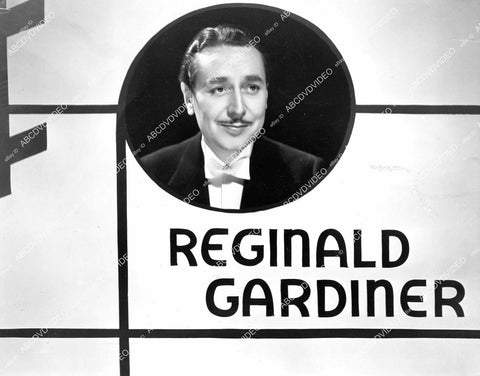 crp-07753 1938 Reginald Gardiner billing portrait film Everybody Sing crp-07753