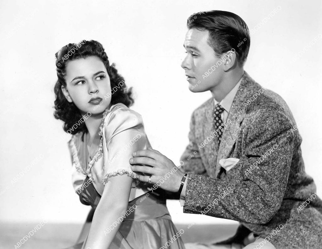 Actor Kenneth Howell crp-07771 1941 phot Jane Withers, Kenneth Howell film Her First Beau c ...