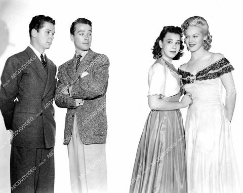 crp-07783 1941 Jackie Cooper, Kenneth Howell, Jane Withers, Martha O'Driscoll film Her First Beau crp-07783