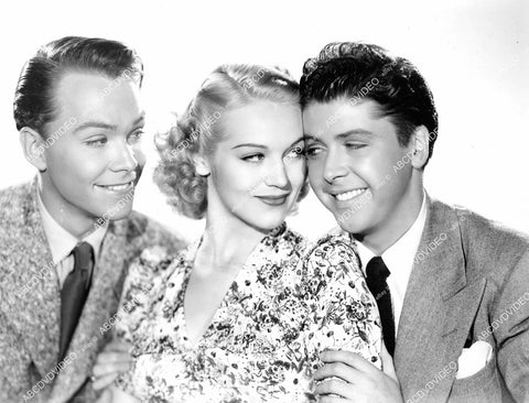 crp-07796 1941 Kenneth Howell, Martha O'Driscoll, William Tracy film Her First Beau crp-07796