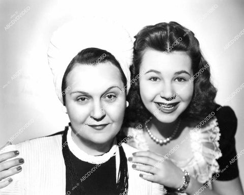 crp-07849 1941 Jane Withers and mother Ruth film Her First Beau crp-07849