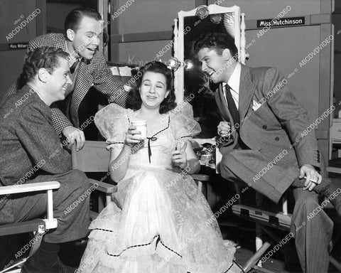 crp-07852 1941 candid Jackie Cooper, Kenneth Howell, William Tracy, Jane Withers film Her First Beau crp-07852