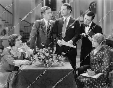 crp-07896 1931 Emily Fitzroy, Ben Alexander, Sidney Blackmer, Johnny Arthur, Clara Blandick film It's a Wise Child crp-07896