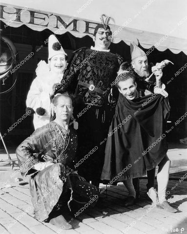 crp-08121 1935 Enrico Caruso Jr and cast film El Cantante de Napoles Singer of Naples crp-08121