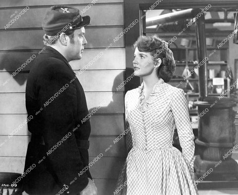 crp-08196 1951 Edmond O'Brien, Polly Bergen film Warpath crp-08196