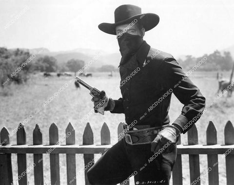 crp-08324 1945 Charles Starrett as Durango Kid film Frontier Gunlaw crp-08324