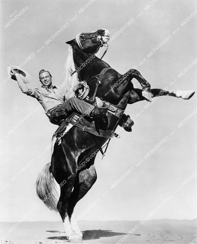 crp-08338 1950 Rex Allen on his horse Koko crp-08338