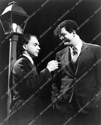 crp-08457 1980's Penn & Teller comedy magic show at Westside Arts Theatre crp-08457