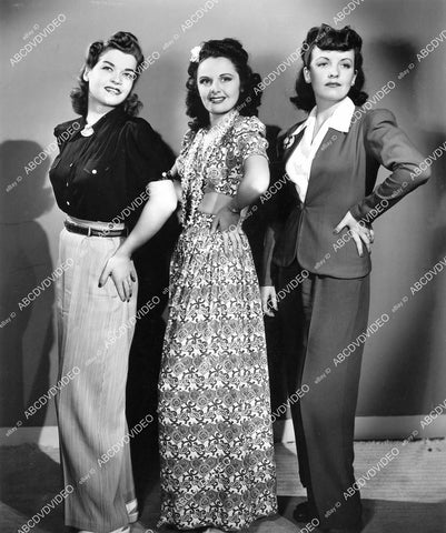 crp-08500 1941 pretty models ready wardrobe costume portrait film Tillie the Toiler crp-08500